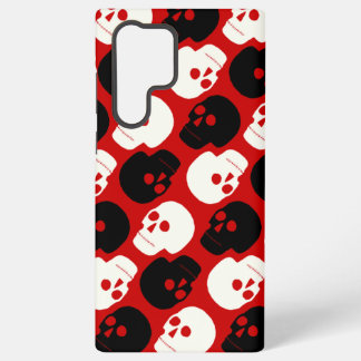 Side Skulls Pattern Samsung Galaxy S22 Ultra Case