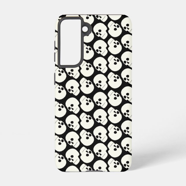 Side Skulls Pattern Samsung Galaxy Case (Back)