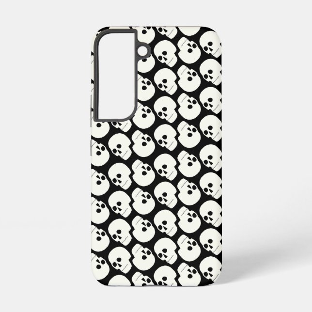 Side Skulls Pattern Samsung Galaxy Case (Back)