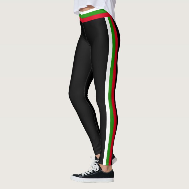Side Stripe Leggings - Choose Colors (Left)