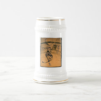 side swipe beer stein