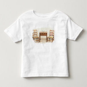 Side table and pair of spindle back chairs toddler t-shirt