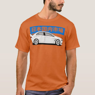 Side View Lancer Evo X T-Shirt