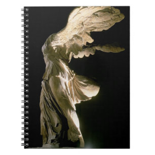 Side view of the Victory of Samothrace (Parian mar Notebook