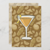 Sidecar cocktail (Front/Back)