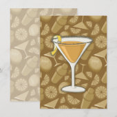 Sidecar cocktail (Front/Back)