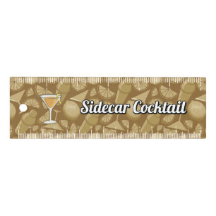 Sidecar cocktail 6 inch Ruler