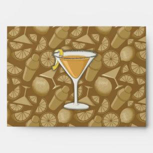 Sidecar cocktail envelope