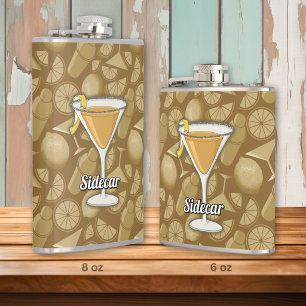 Sidecar Cocktail Flask