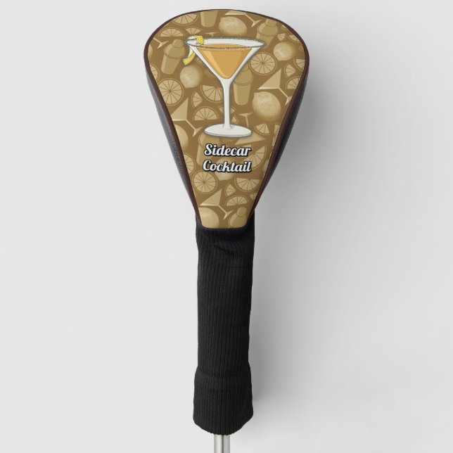 Sidecar Cocktail Golf Head Cover (Front)