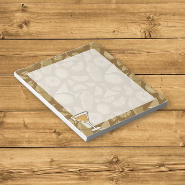 Sidecar cocktail notepad (Creator Uploaded)