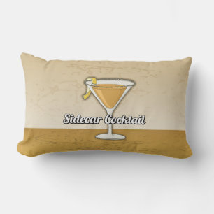 Sidecar Cocktail Recipe Lumbar Pillow