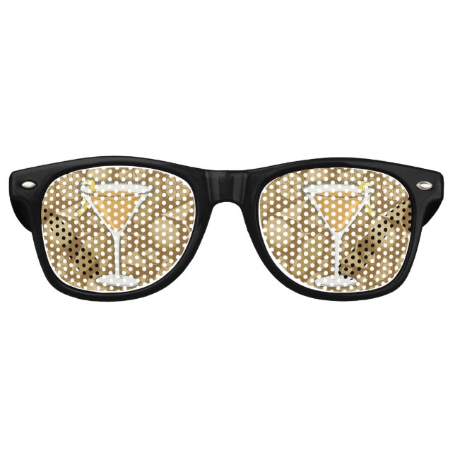 Sidecar cocktail retro sunglasses (Front)