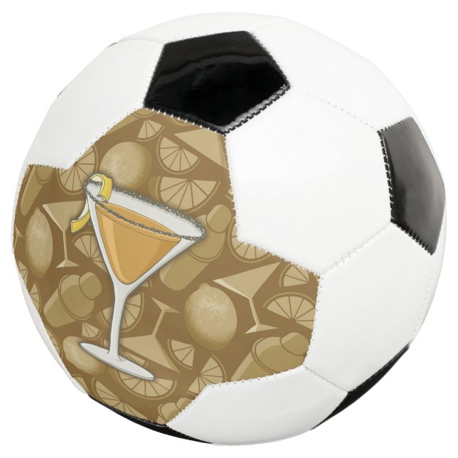 Sidecar cocktail soccer ball (Three Quarter)