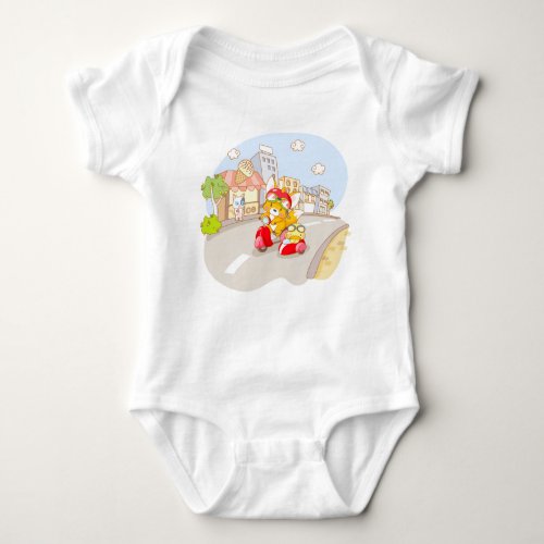 Sidecar Friends Baby Sleeper Baby Bodysuit