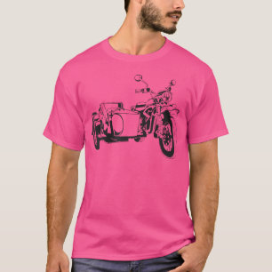 Sidecar Motorcycle 3-Wheel Motorbike T-Shirt