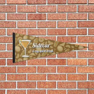 Sidecar Pennant Flag