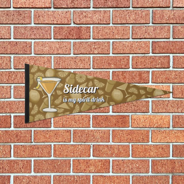 Sidecar Pennant Flag (Front)