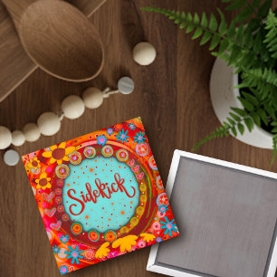 Sidekick Cute Trendy Funny Inspirivity Friend Magnet