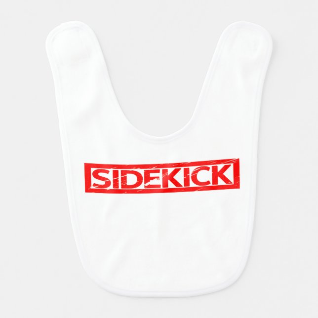 Sidekick Stamp Bib (Front)