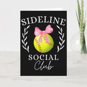 Sideline Social Club Coquette Softll Mom Sister Gr Card