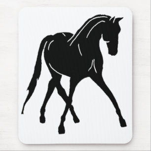 Sidepass Dressage Horse Mouse Pad
