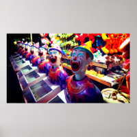 Sideshow Alley Laughing Clowns