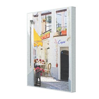 Sidewalk Dining In Capri