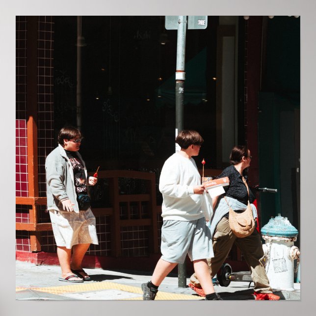 Sidewalk Stop Poster (Front)