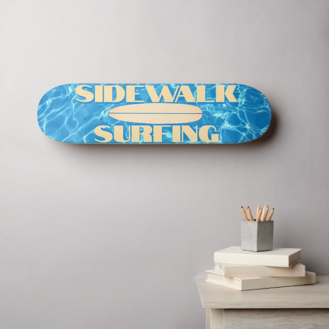 Sidewalk Surfing Skateboard (Wall Art (Horz))