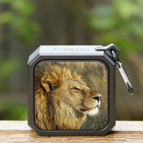 Sideway Lion Photo  Bluetooth Speaker