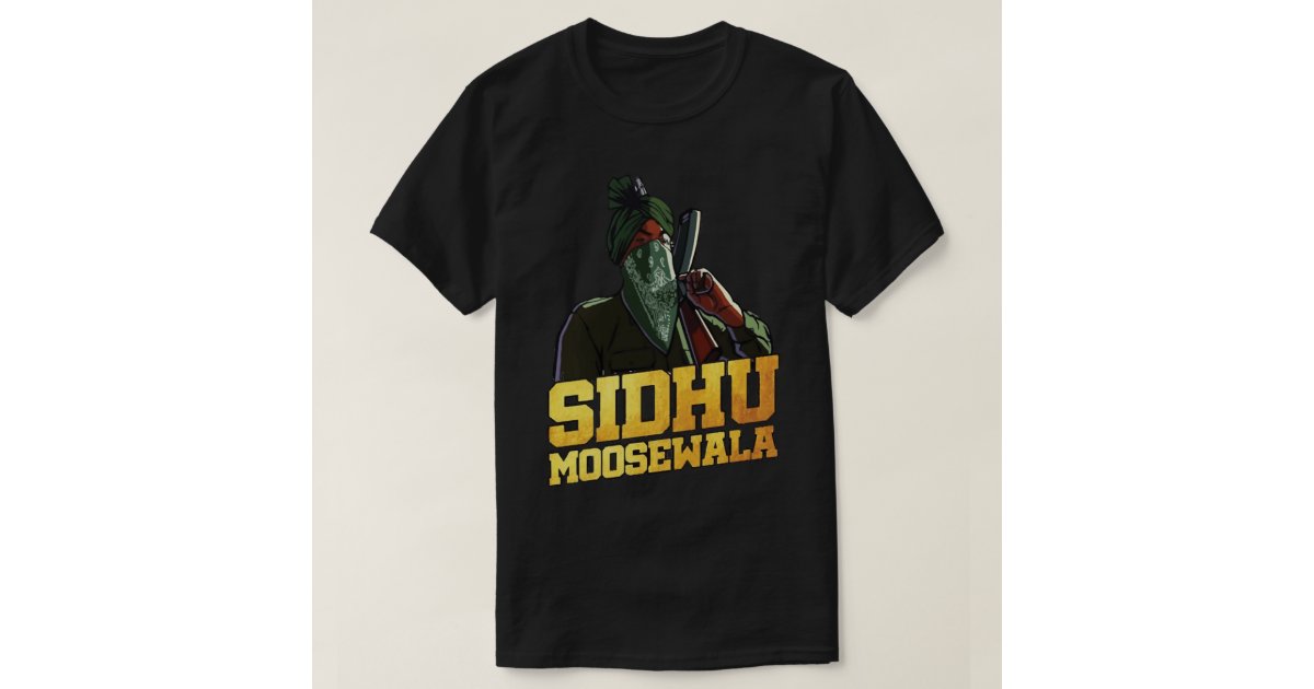 sidhu moose wala t shirt