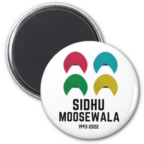 Sidhu moosewala 1993_2022 magnet