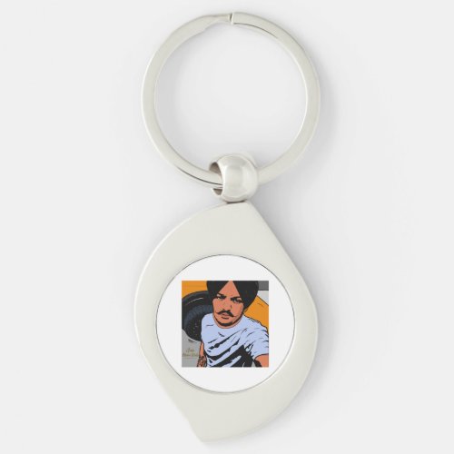 Sidhu Moosewala Classic  Keychain