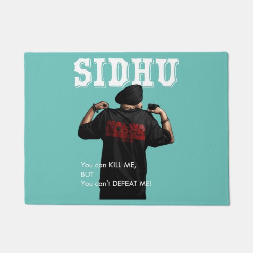 Sidhu Moosewala Desi Merch Punjabi  Pullover  Doormat