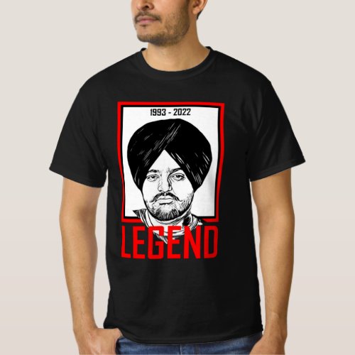 Sidhu MooseWala legend classic T_Shirt