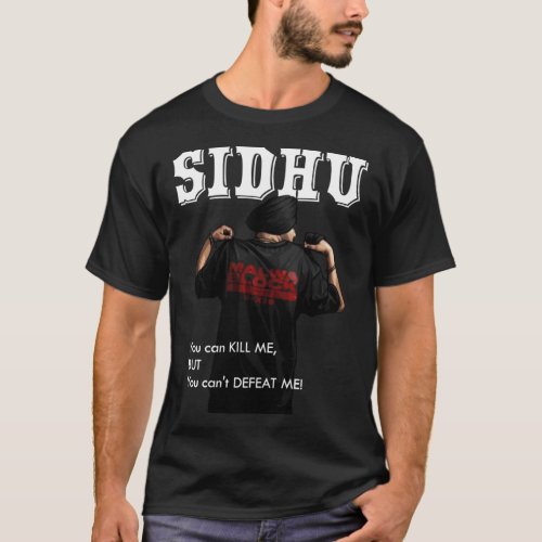 Sidhu Moosewala Sticker    T_Shirt