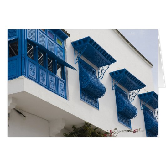 Sidi Bou Said, Tunisia Cards (Front Horizontal)