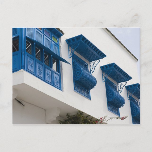 Sidi Bou Said, Tunisia Postcard (Front)