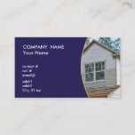 Siding On New Home Business Card at Zazzle