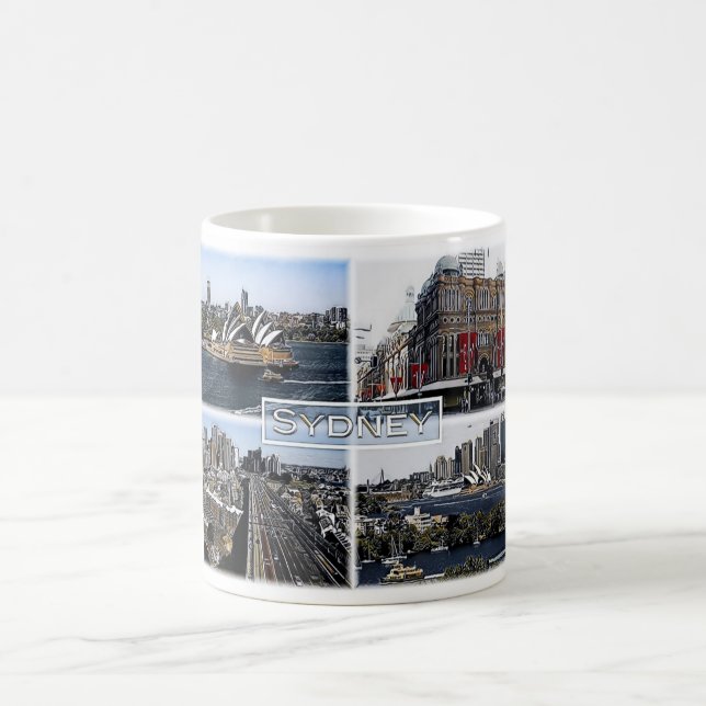 Sidney - Australia - Mosaic - Coffee Mug (Center)