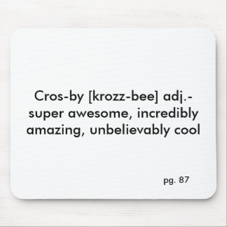 sidney crosby definition mouse pad