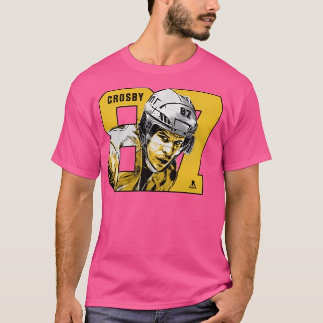 Sidney Crosby Pittsburgh Number T-Shirt (Front)