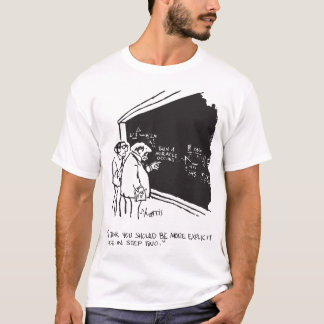 Sidney Harris Miracle Explicit Science Math Lab Hu T-Shirt