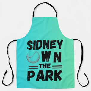 Sidney High School Own the Park HS Apron