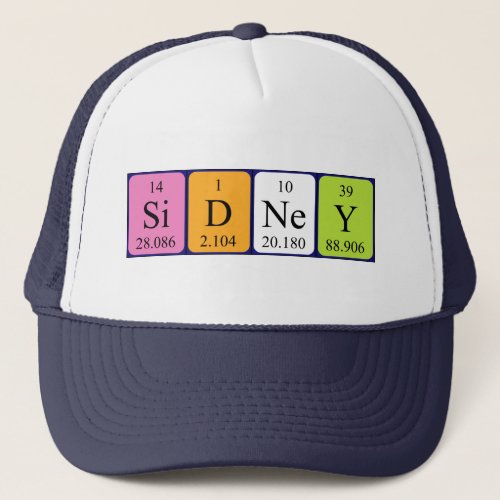 Sidney periodic table name hat