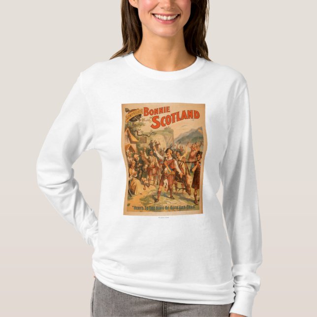 Sidney R. Ellis' Bonnie Scotland Scottish Play 3 T-Shirt (Front)