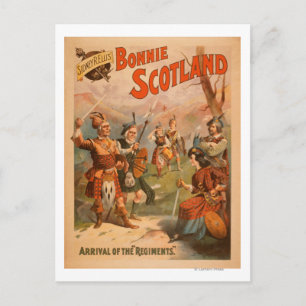 Sidney R. Ellis' Bonnie Scotland Scottish Play 4 Postcard