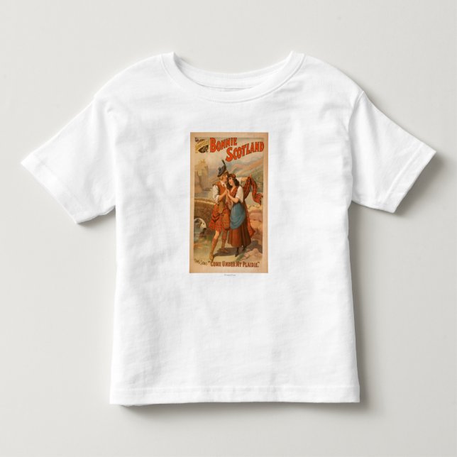 Sidney R. Ellis' Bonnie Scotland Scottish Play Toddler T-shirt (Front)