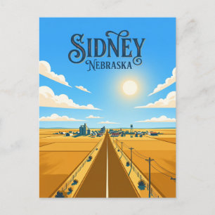 Sidney USA Postcard